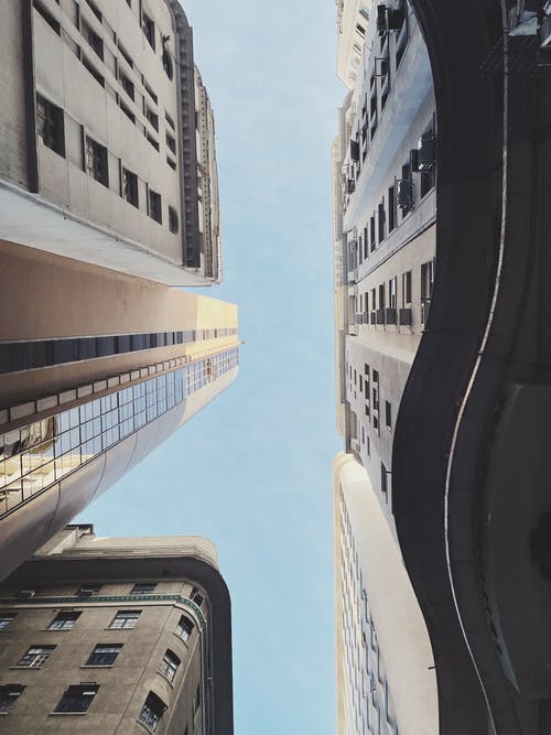 有关低角度拍摄, 垂直拍摄, 城市的免费素材图片