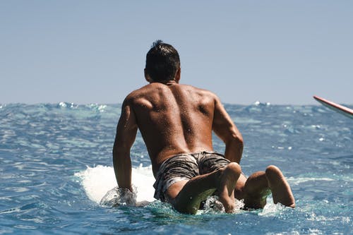 有关人, 半裸, 後视图的免费素材图片