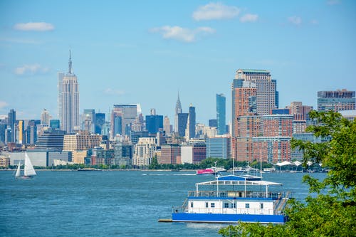 有关克莱斯勒大厦, 哈德逊河, 地标的免费素材图片
