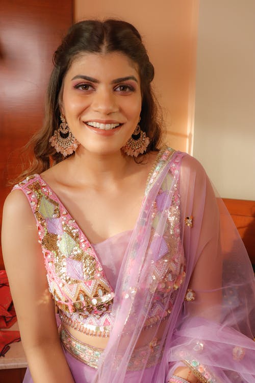 有关dupatta, lehenga, 乐天派的免费素材图片