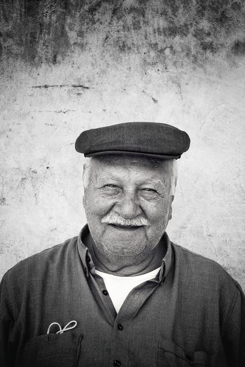 有关人, 单色, 垂直拍摄的免费素材图片