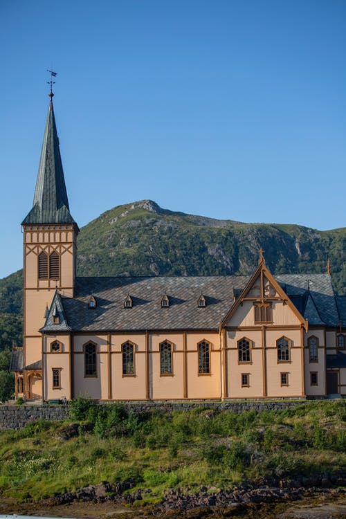 有关修道院, 北挪威, 垂直拍摄的免费素材图片