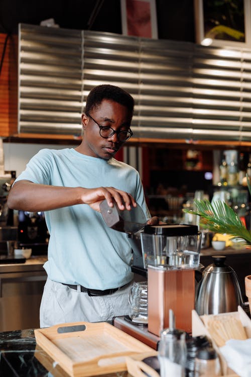 有关咖啡, 咖啡师, 垂直拍摄的免费素材图片