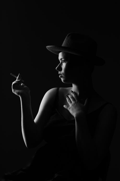 有关側面圖, 單色, 垂直拍摄的免费素材图片