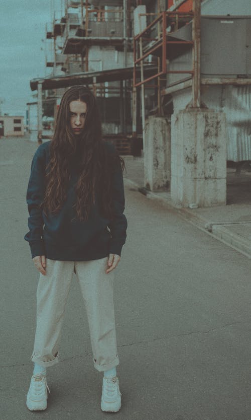 有关垂直拍摄, 女人, 时尚的免费素材图片