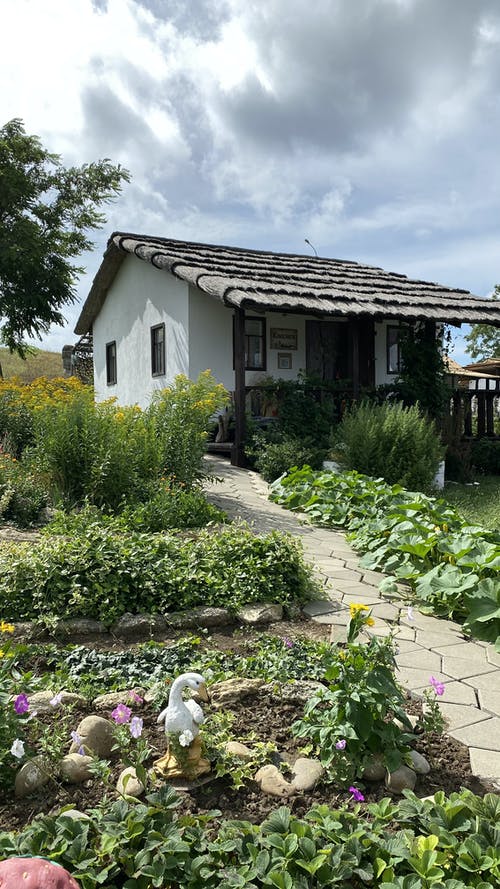 有关下田, 垂直拍摄, 家的免费素材图片