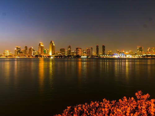 有关城市, 夜灯, 夜间的免费素材图片