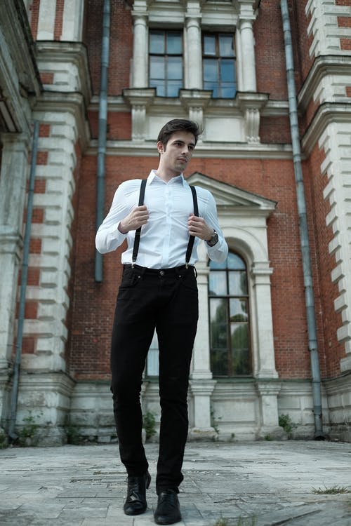 有关人, 吊带, 垂直拍摄的免费素材图片