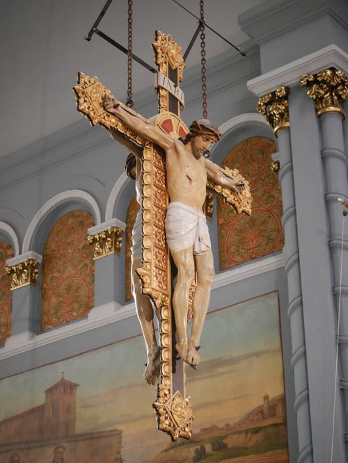 有关十字架, 垂直拍摄, 天主教的免费素材图片