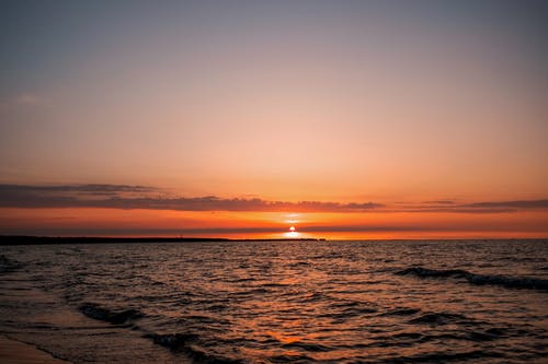 有关地平线, 日出, 日落的免费素材图片