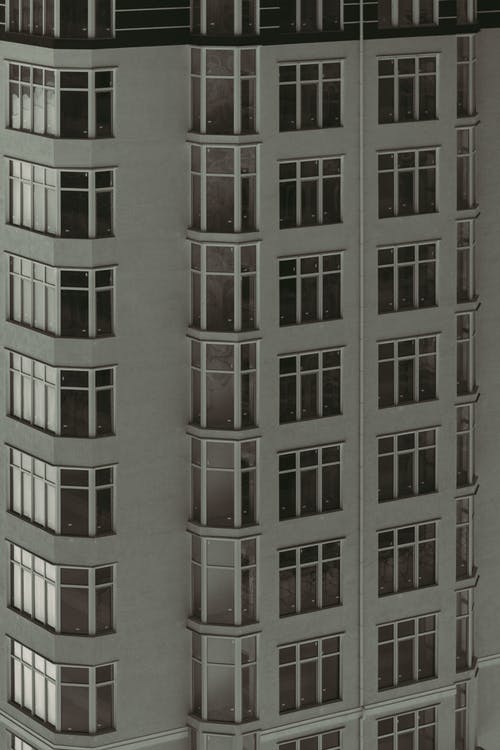 有关單色, 垂直拍摄, 建築外觀的免费素材图片