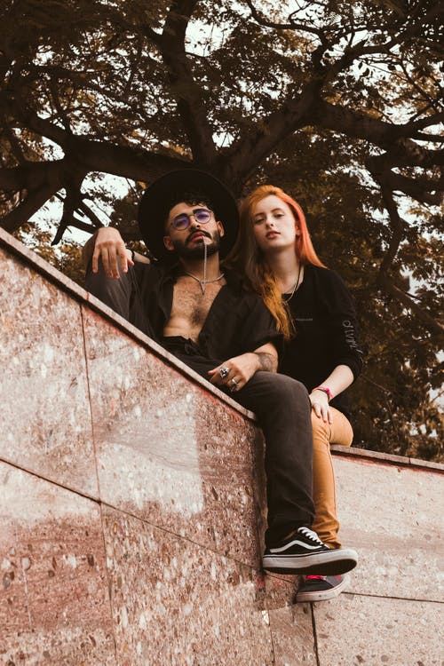 有关一对, 人, 低角度拍摄的免费素材图片