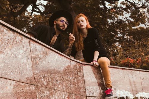 有关一对, 人, 低角度拍摄的免费素材图片