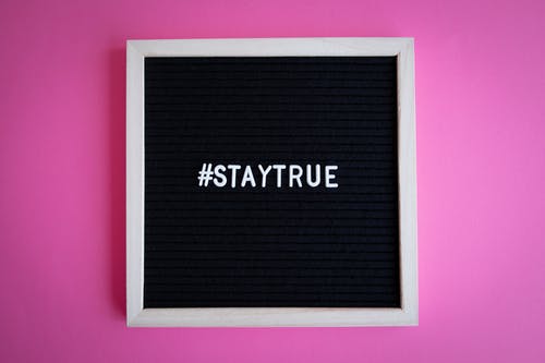 有关保持真实, 信, 信板的免费素材图片