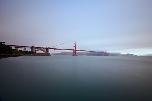有关加州, 吊桥, 基础设施的免费素材图片