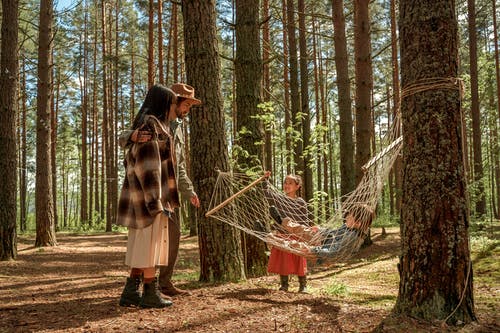 有关享受, 吊床, 家人的免费素材图片