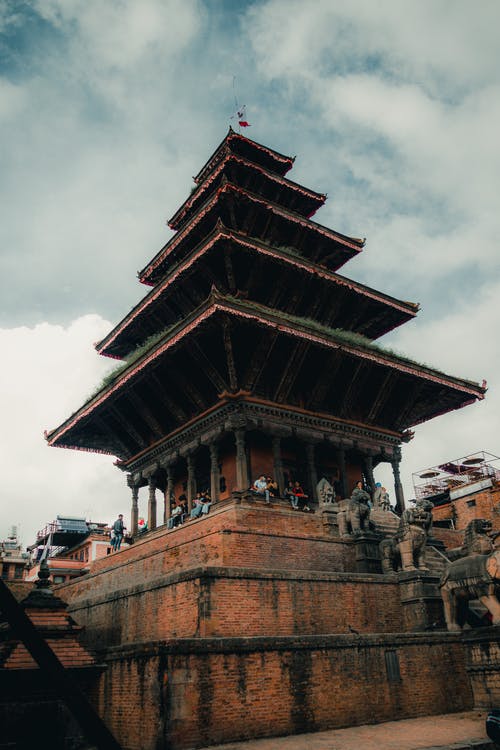 有关印度教寺庙, 尼亚塔波拉寺, 旅行目的地的免费素材图片