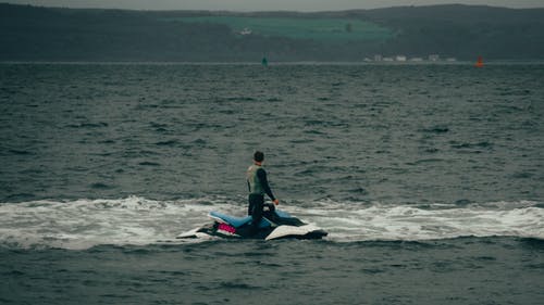 有关人, 水上摩托车, 海洋的免费素材图片
