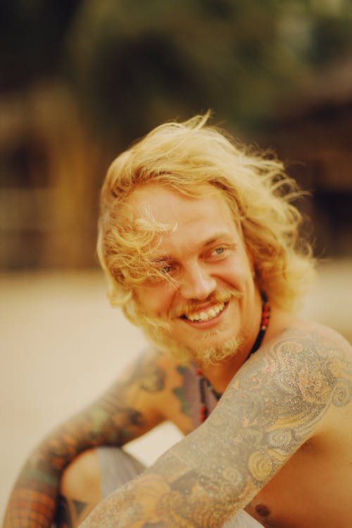 有关人, 刺青的, 半裸的免费素材图片