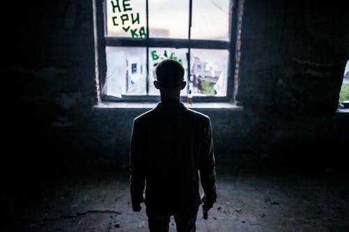 有关人, 剪影, 孤独的免费素材图片