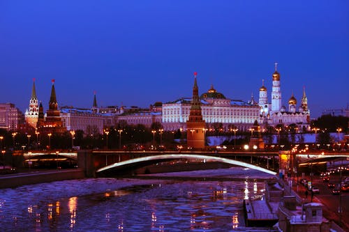 有关城市的灯光, 夜空, 市容的免费素材图片