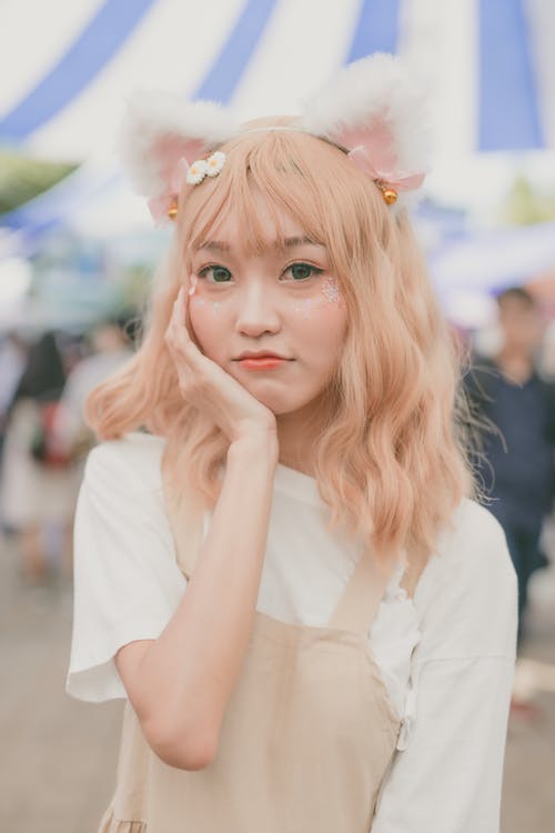 有关Cosplay, 可爱, 垂直拍摄的免费素材图片