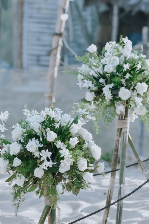 有关事件, 垂直拍摄, 婚礼鲜花的免费素材图片