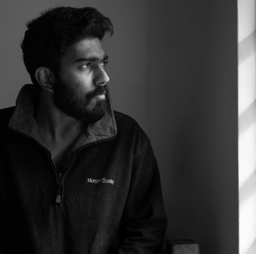 有关人, 单色, 有胡子的的免费素材图片