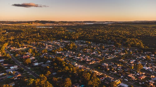 有关居住区, 房子, 无人机摄影的免费素材图片