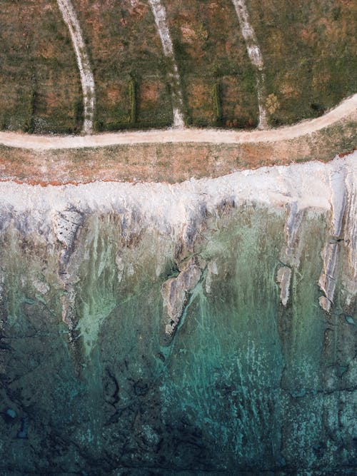 有关俯视图, 土地, 土耳其蓝的免费素材图片