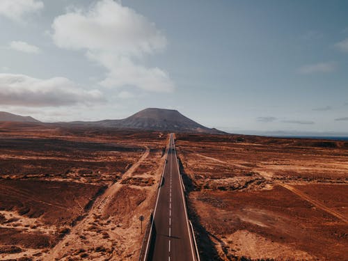 有关乡村小路, 交通系统, 空中镜头的免费素材图片