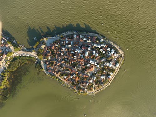 有关住宅, 城镇, 岛的免费素材图片