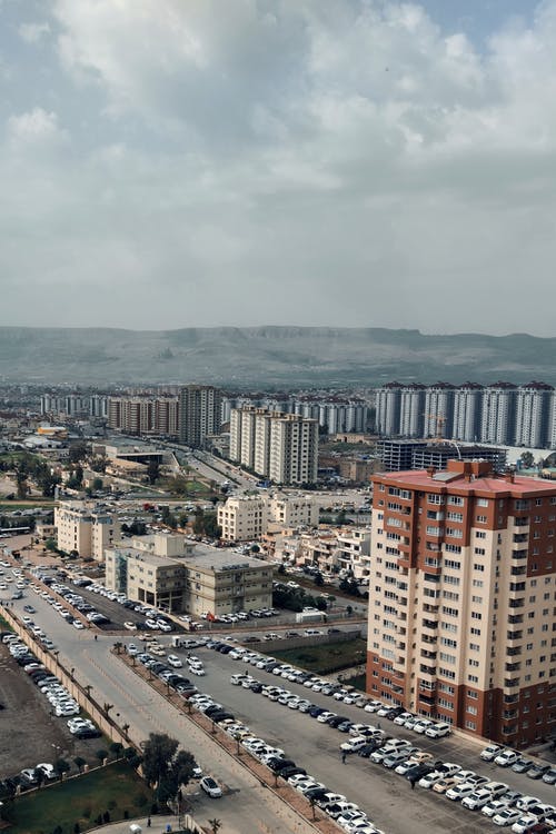 有关停, 垂直拍摄, 城市的免费素材图片