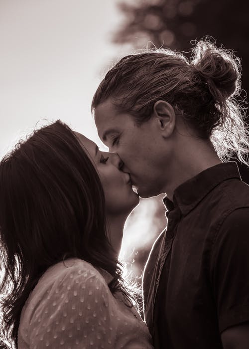 有关一对, 一起, 单色的免费素材图片