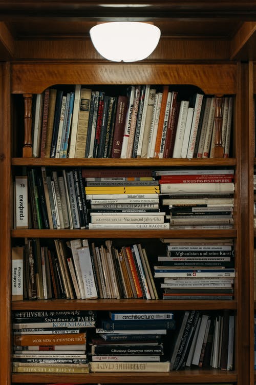有关图书, 图书馆, 垂直拍摄的免费素材图片