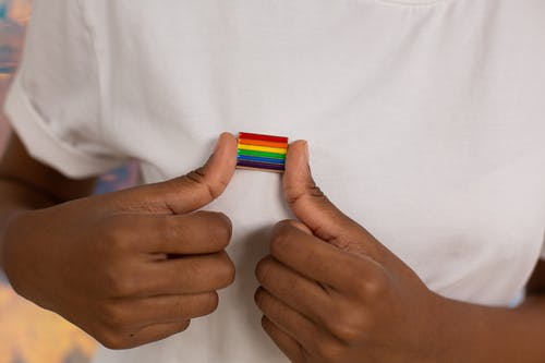 有关lgbt标志, 彩虹的颜色, 特写的免费素材图片