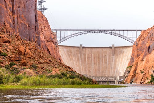 有关坝, 屏障, 水库的免费素材图片
