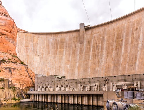 有关坝, 屏障, 水库的免费素材图片