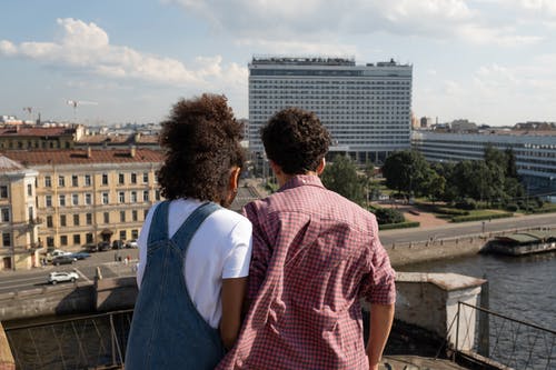 有关一对, 世界顶级, 后视图的免费素材图片