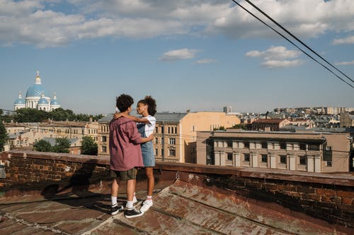 有关一对, 地平线, 城市的免费素材图片