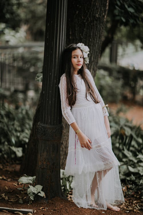 有关倚, 女孩, 婚礼的免费素材图片