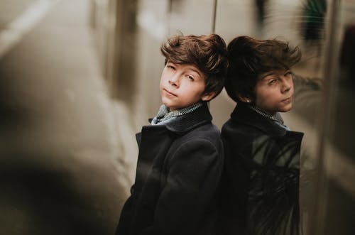 有关侧面图, 儿童, 大衣的免费素材图片