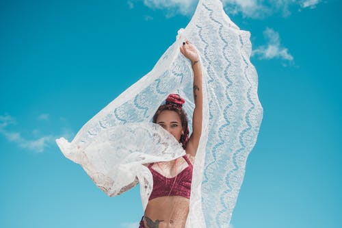 有关人, 女人, 布的免费素材图片