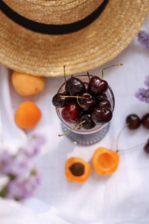 有关垂直拍摄, 成熟, 樱桃的免费素材图片