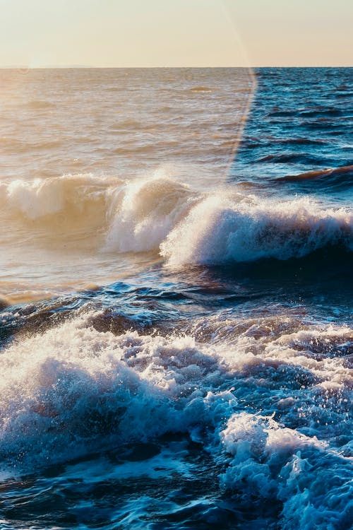 有关岸边, 撞击波浪, 水的免费素材图片