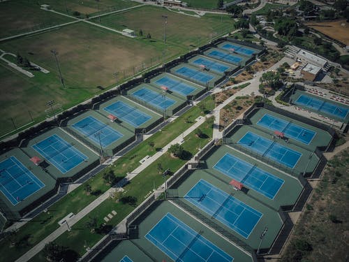 有关操场, 无人机摄影, 无人空拍机的免费素材图片