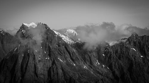 有关南阿尔卑斯山, 单色, 天性的免费素材图片