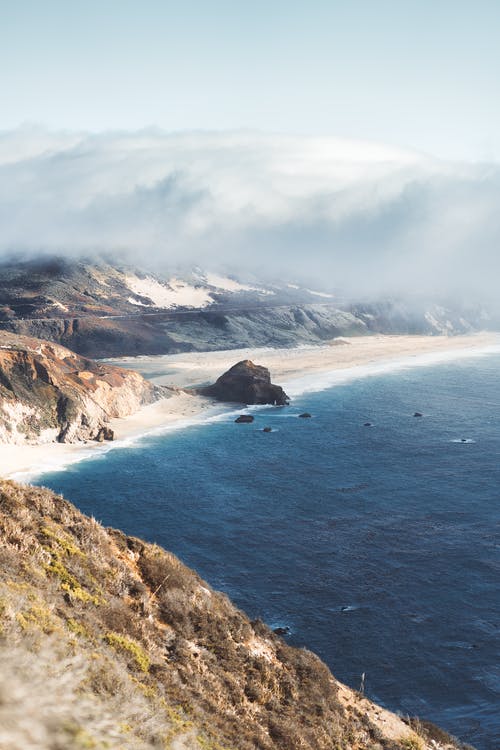 有关bigsur, 前景, 岸边的免费素材图片