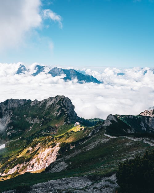 有关在云层之上, 天, 天性的免费素材图片