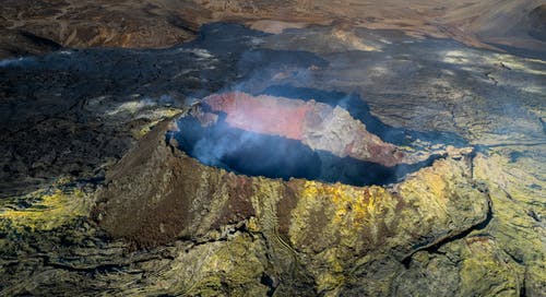 有关冰岛, 喷发, 天的免费素材图片